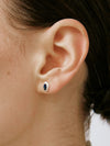 OLIO E ACETO Sterling Silver Lapis Lazuli/Red Snakeskin Jade Flower Earrings OLIO-OA13E09-LY Blue(OA13E08)